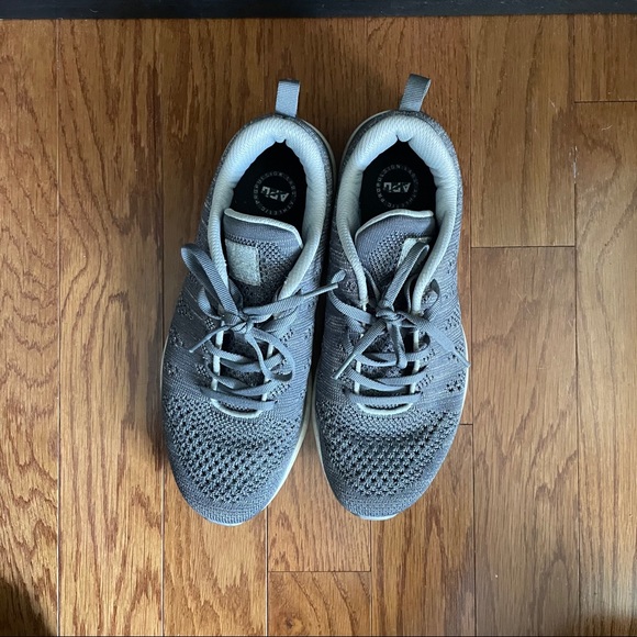 APL techloom pro sneakers grey and silver metallic - Picture 4 of 12